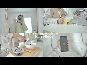 🌼 productive 6am morning routine for college in Korea 🇰🇷 | STUDY & GRWM | ft. Idenati