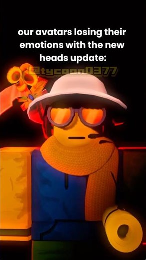 dynamic heads update | Roblox Studio #roblox #animation #moonanimator #relatable