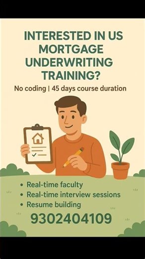 us mortgage underwriting training and placement support