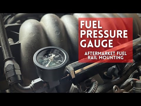 Installing A Fuel Pressure Gauge On An Aftermarket Fuel Rail - LS Swap