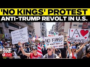 No Kings Protest LIVE: Massive Anti-Revolt In US | Millions Hit The Street Across US