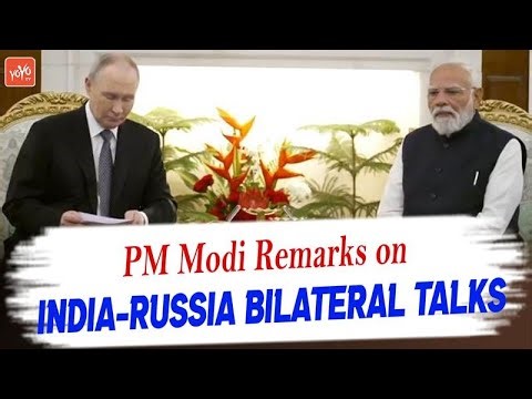 PM Modi Key Remarks During Bilateral Talks with Russian President Putin | Putin India Visit |YOYO TV