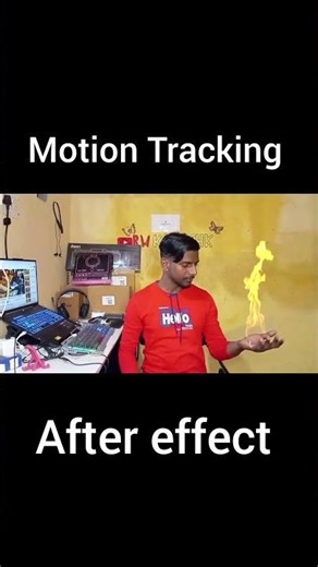 motion Tracking in after effect video editing