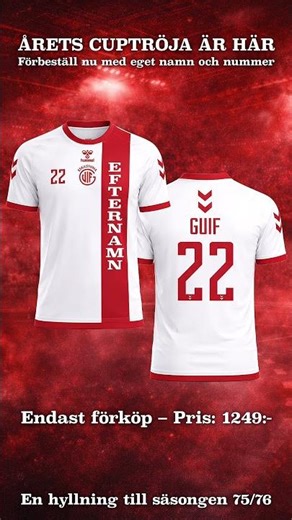 🔥 GUIF CUPTRÖJA 2026/2027 – OFFICIELL LANSERING 🔥