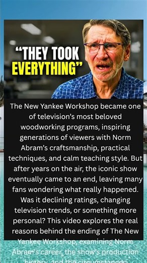 The Real Reason The New Yankee Workshop Ended #shorts
