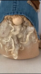 Make an elegant scarecrow gnome using this gnome pattern https://shop.rufflesandrainboots.com/product/axel-gnome-pattern/ #fallcrafts #craftingideas | Ruffles And Rain Boots