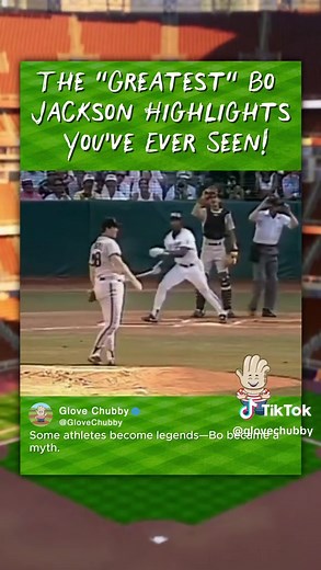 Bo Jackson Greatest Highlights: Best MLB Baseball Plays
