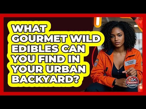 What Gourmet Wild Edibles Can You Find In Your Urban Backyard? - Your Emergency Planner