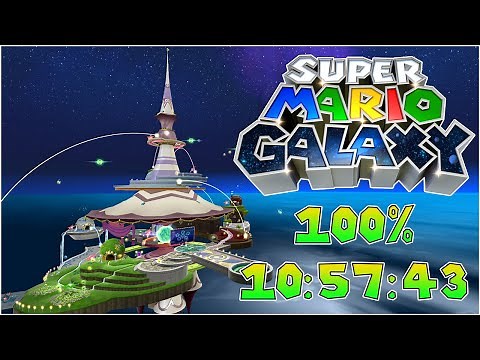 [WR] Super Mario Galaxy 242 Stars (100%) Speedrun in 10:57:43