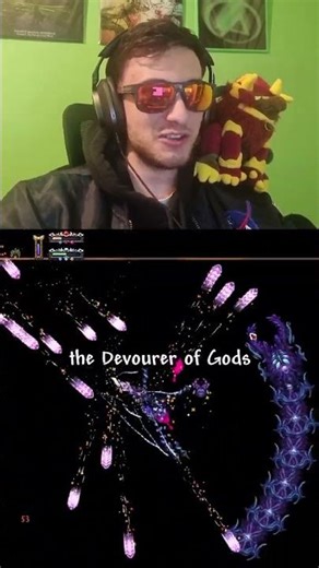 When you eliminate DoG in Calamity #terraria #calamity #shorts #calamitymod #moddedterraria #fyp