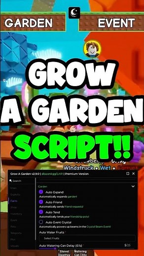 [NEW] Grow a Garden Script – Auto Farm & Feed All Pets