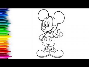 How To Draw Mickey Mouse