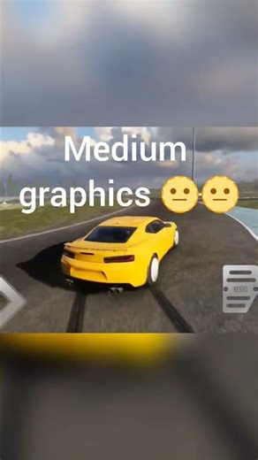 low vs medium vs high graphics carxdrifting 2 #shorts#4k edit