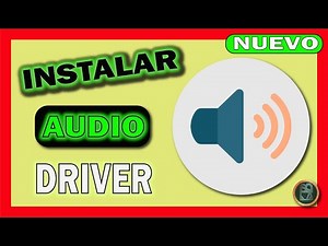 ✅ Cómo instalar el controlador de audio de alta definición Intel 🔴 Windows 10, 11