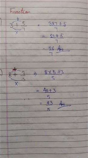 FRACTION #mathshorttricks #circle