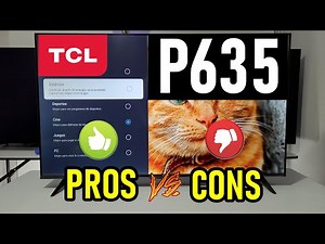 TCL P635 with VA Panel: PROS AND CONS / 4K Smart TV Google TV