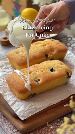 Glace Icing for Cake: Simple 2-Ingredient Recipe