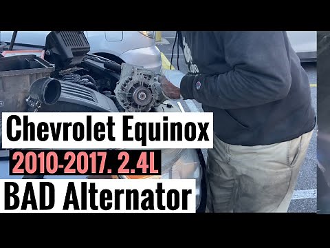 Chevrolet Equinox 2.4L: Alternator Replacement 🚘