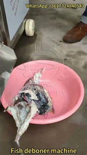 Fish Deboner Machine | High-Efficiency Fish Meat & Bone Separation Equipment | Processing Demo