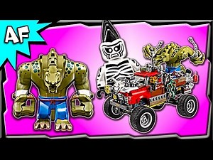 Lego Batman Movie KILLER CROC TAIL-GATOR 70907 Speed Build