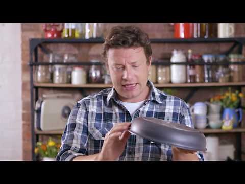 Jamie Oliver introduces his Hard Anodised Premium Cookware