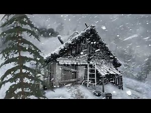 BRUTAL RUSSIAN WINTER with EXTREME February COLD and snowstorms for sleeping. SEVERE WINTER STORM