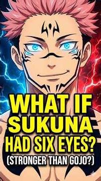 What would happen if Sukuna had Six Eyes and Infinity? #shorts #jjk