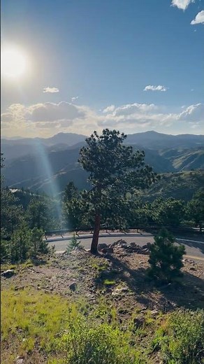 Mountain Views in Colorado 🏔️ Lookout Mountain Near Denver #colorado #mountains #travel #shorts