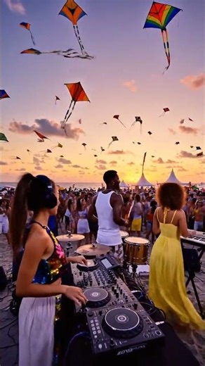 DJ With Band Kite Festival #dj #partymachine #musicremix #remix #djremix #indiandj #djday #djlove