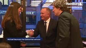 Hamburgs ehemaliger Innensenator Michael Neumann hat seinen Doktortitel verloren. | Hamburg 1
