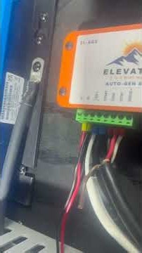 The right way to wire your Auto Gen Start #RVSolar #Victron #DIYRV