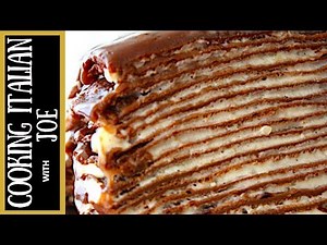 Nutella Crepe Cake | Cooking Italian with Joe