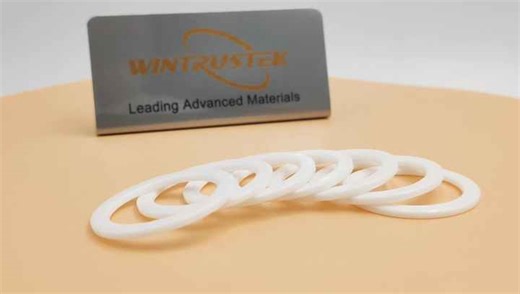 White Color Yttria Stabilized Zirconia Ysz Ceramic Ring