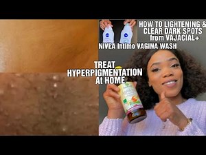 NIVEA INTIMO feminine Wash+ how to lightening & clear dark spots from VAJACIAL at home/selfhigiene