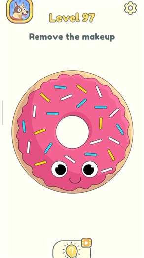 DOP 2 GAME LEVEL 97 remove the makeup🥯💄#youtubeshorts #shorts #vairalvideo #dop2 level #97