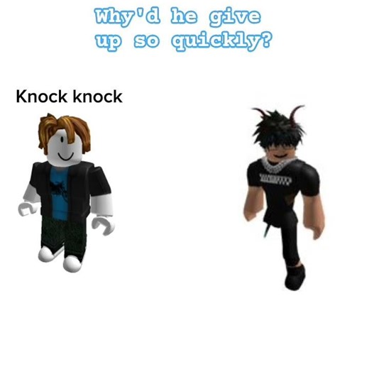 Why did he give up so quickly? #roblox #roast #battle #slender #bacon #everything