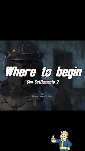 Sim Settlements 2 where to begin #bethesda #fallout #fyp #fallout4 Retro (source) https://youtu.be/YVNiELpkEdE?si=FvyD0dEuw4uEh3du