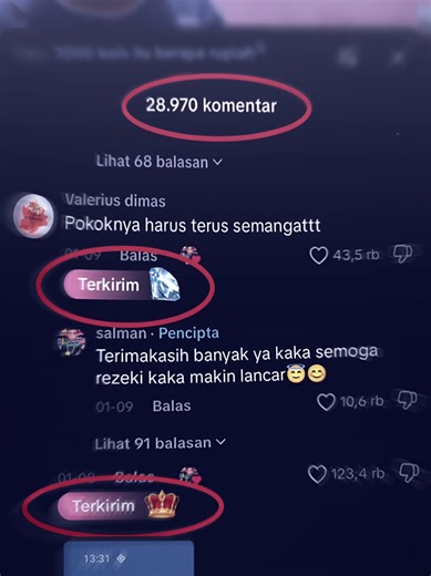 Unboxing Hadiah di TikTok: Gift untuk Salman Luthfi