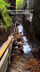8.2K views · 24 reactions | Flume Gorge is a hidden gem  Don't miss the waterfalls and scenic bridges ️ Send this to your travel buddy  | Matador Network | Facebook