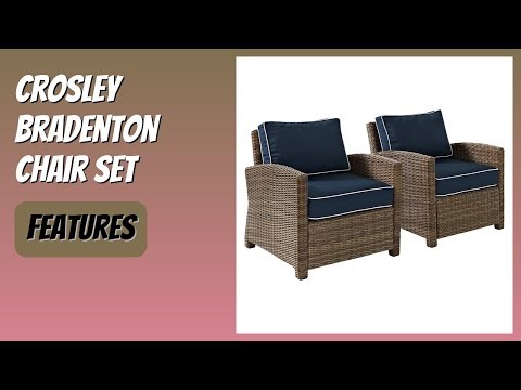REVIEW (2025): Crosley Bradenton Chair Set. Features