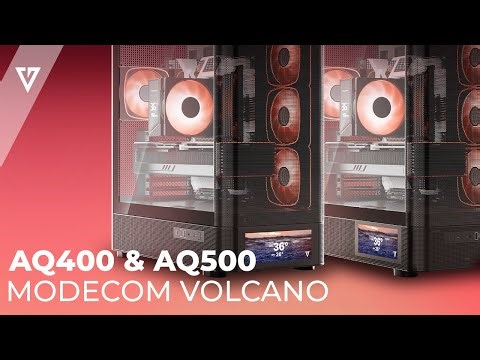 MODECOM VOLCANO AQ500 oraz AQ400 ARGB MIDI | Prezentacja