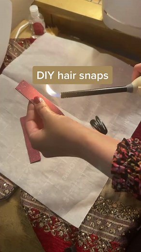 DIY hair French barrettes #hairstyle#diy#fyp#smallbusiness#hair#hairpin#hairclip#frenchbarrettes#leather#fauxleather#etsy#mom#momlife#momboss#support