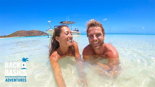 DAY 60 AT SEA LIVING OFF THE LAND (Crayfish, Coconuts, Rough Seas & Barramundi Fishing) Ep; 17