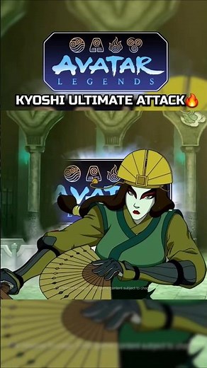 Kyoshi Ultimate Attack In Avatar Legends The Fighting Game