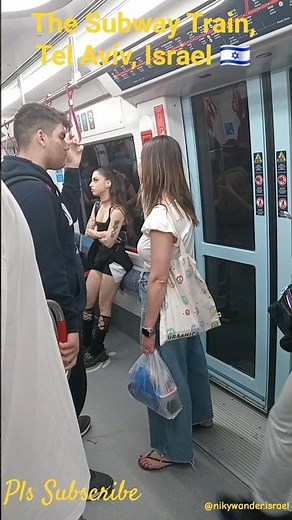 The Subway Train Tel Aviv Israel 🇮🇱 #israel