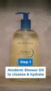 Does your skin feel tight or itchy? Treat it to the gentle Atoderm Shower Oil Intensive Balm duo. The shower oil cleanses softly while nourishing, and the balm instantly soothes discomfort. ✨ For soft, comfortable, and protected skin every day. | BIODERMA
