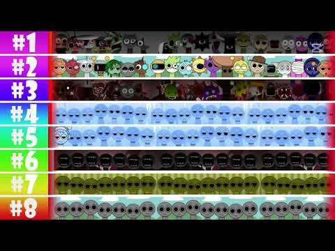 GUESS These Phases Made Sprunki History /// from phase 1 to Phase 120 #sprunki #incredibox #roblox