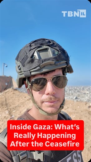 Reporting from the yellow line inside the Gaza Strip — just 100 meters from the border. The IDF now operates from strategic high ground, overseeing both sides of Gaza to ensure Hamas doesn’t violate the ceasefire and that every remaining terror tunnel is destroyed. The next step: dismantling Hamas and creating a future where Palestinians can finally live free from fear and terror. 👉 Follow for more updates #Israel #Gaza #Jerusalem #IDF #MiddleEast | Yair Pinto