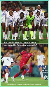 Let's Go, Haiti ⚽️🇭🇹 Competing at their first Women's World Cup, Haiti is still searching for their first goals and points of the tournament as they head into Matchday Three. Despite losing their opening two games and sitting at the bottom of Group D, Haiti still have the chance to progress to the knockout rounds. 🇭🇹⚽️⁠ ⁠⁠⁠ Haiti vs. Denmark game is scheduled for Tuesday, August 1st, at 7 am ET at Perth Rectangular Stadium in Perth, Australia. The game will air on Fox Sports 1, with a Spanis