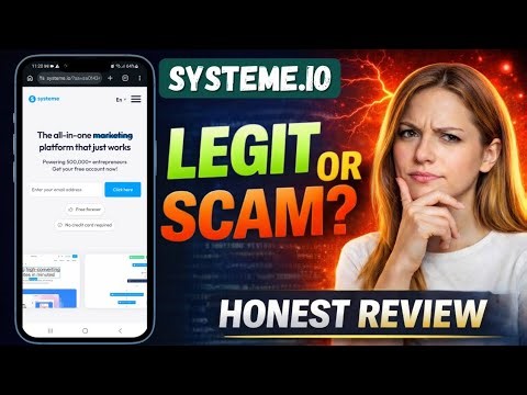 Systeme.io Review: Is Systeme.io Legit | Is It Worth It And Safe